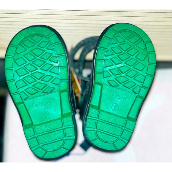 🔥 NEW 🔥Cat & Jack Waterproof Boots (Dark Gray/Denver), Size 6C - $22 - Picture 9 of 10